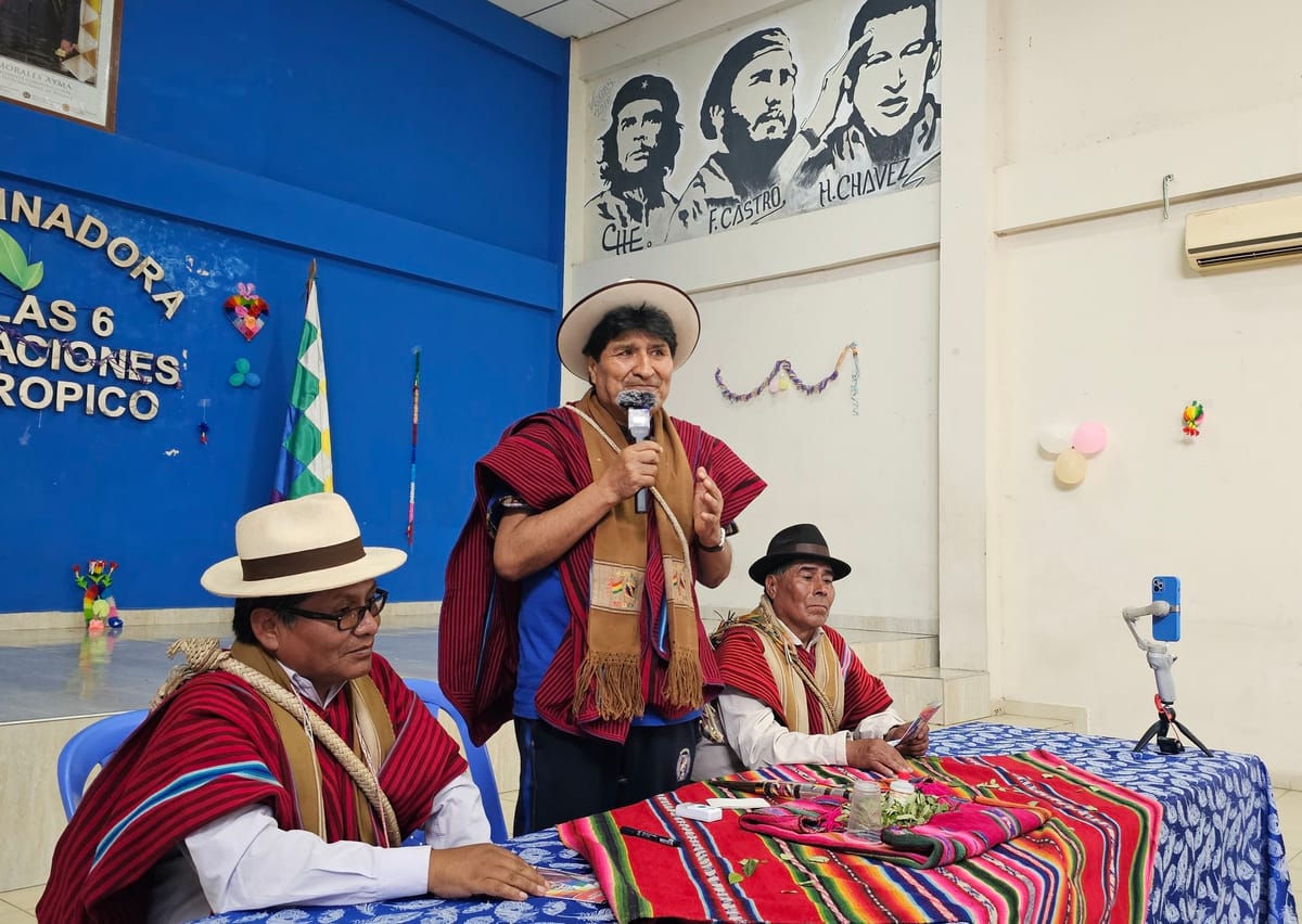 Evo Morales abandona el MAS para formar un nuevo movimiento político