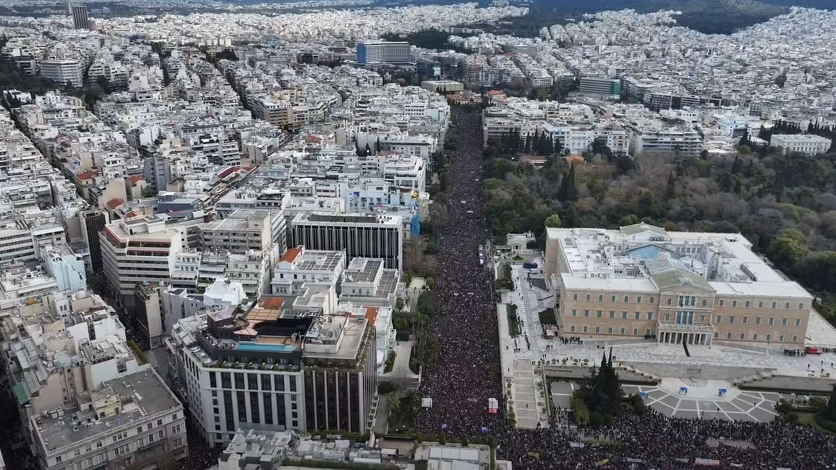 Huelga general en Grecia