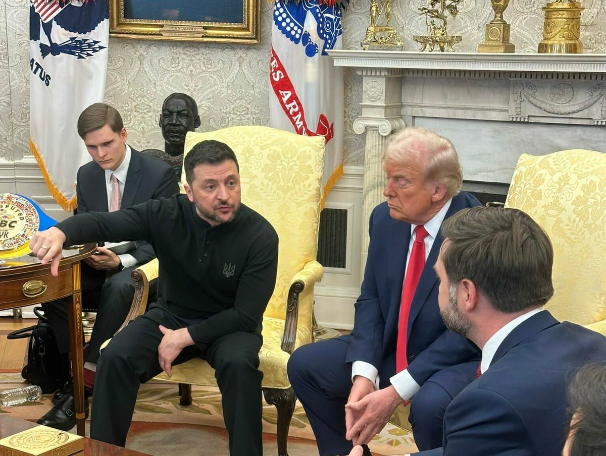 Trump y Zelensky mantienen un tenso encuentro en la Casa Blanca