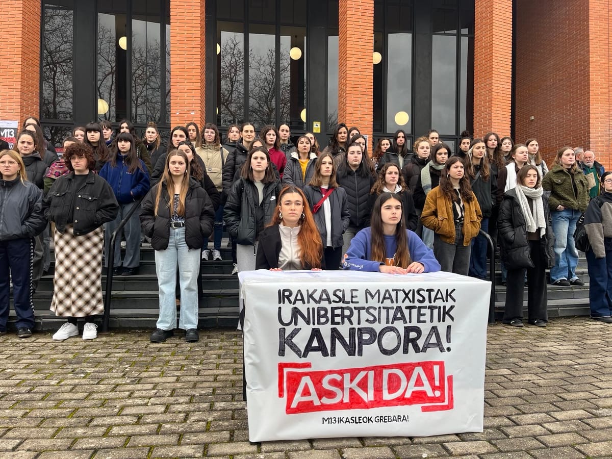 Ikasle Abertzaleak llama a la lucha para expulsar a todos los profesores agresores de la educación