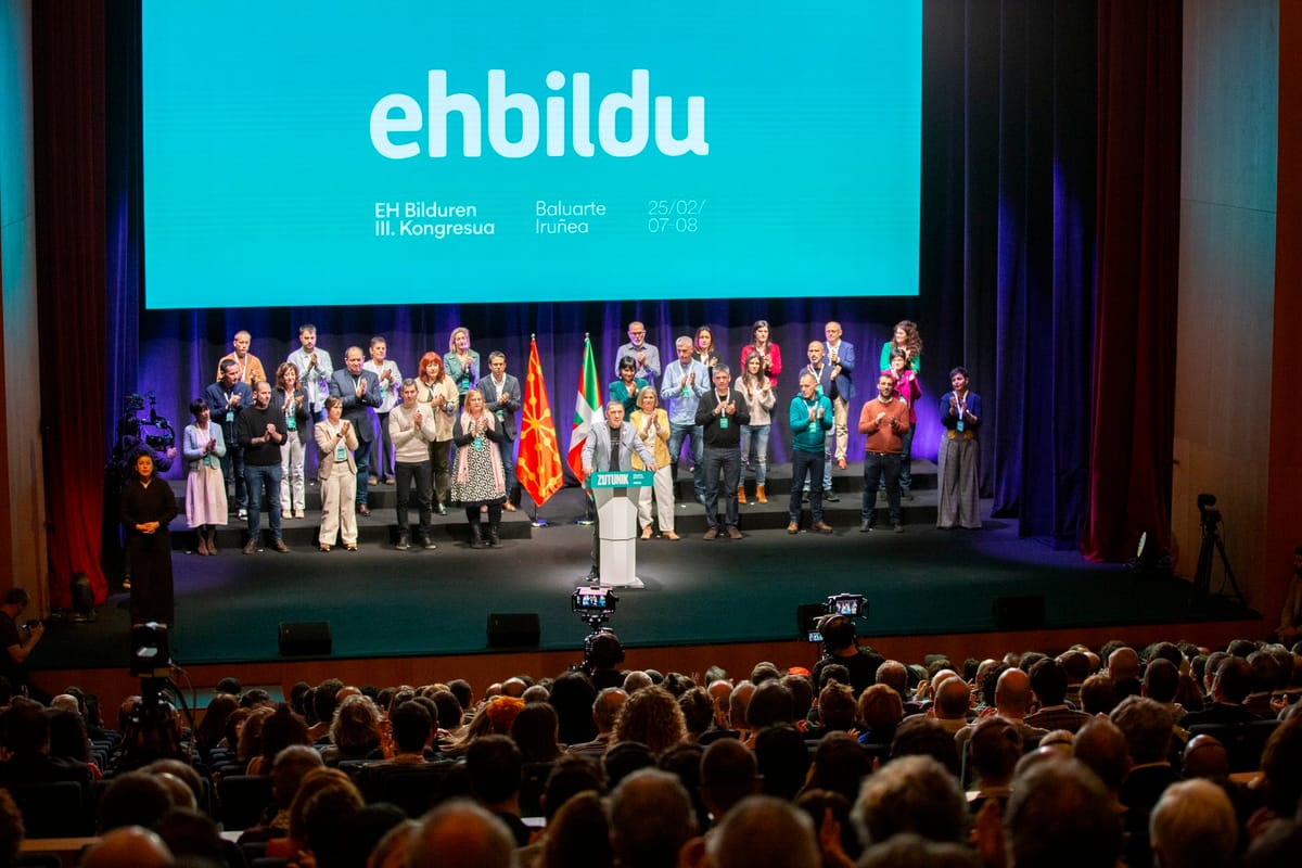 EH Bildu quiere presentar listas conjuntas con el PNV para las elecciones del Estado español y Europa