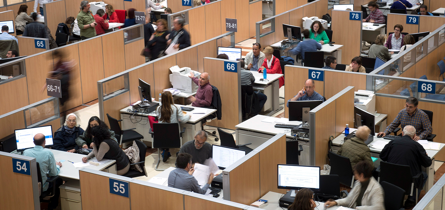 Un millón de funcionarios se van a jubilar en la próxima década en el Estado español