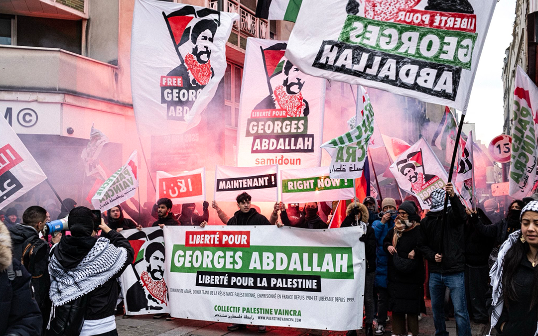Tribunal francés pospone la decisión sobre la liberación del preso político Georges Ibrahim Abdallah