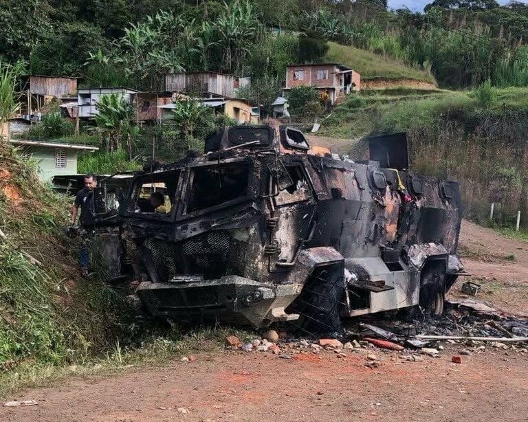 Las comunidades del Cauca se enfrentan al Ejército Colombiano