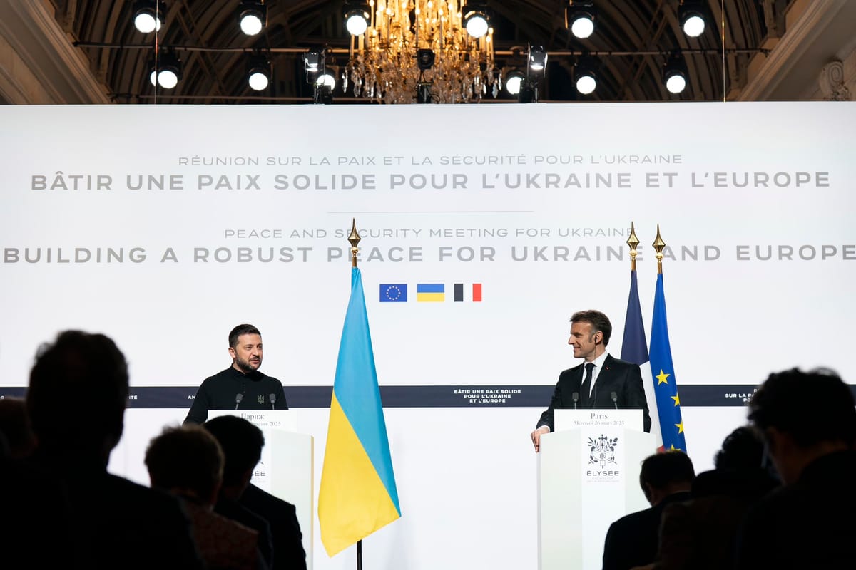 Macron reúne a líderes europeos en París para debatir sobre Ucrania