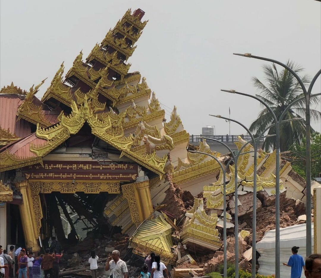 Terremoto en Myanmar: más de 1.000 muertos y continúan las labores de rescate