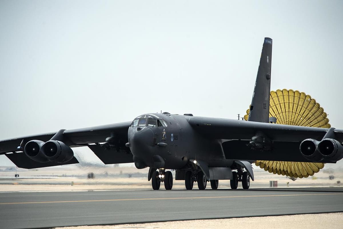 Estados Unidos despliega bombarderos estratégicos en el Índico