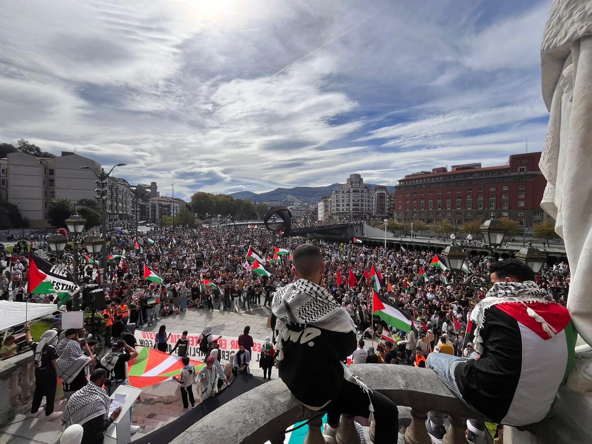 Convocan movilizaciones en Euskal Herria tras la ruptura del alto el fuego por parte de Israel