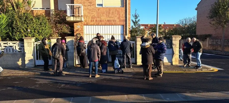 Paralizado el desahucio de una mujer de 77 años y su hijo en Sancibrián