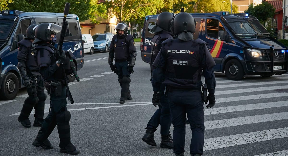 Aumento de la represión en protestas en el Estado español durante 2024