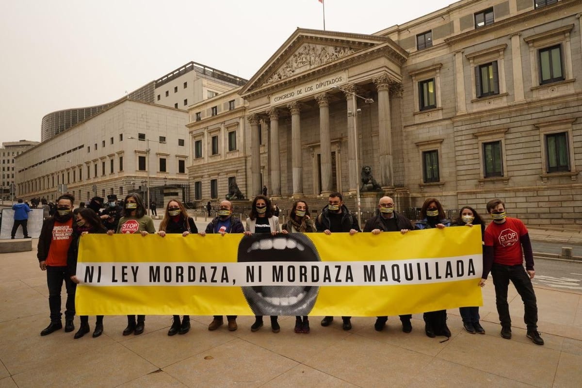 La 'ley mordaza' recauda más de 1.000 millones en multas
