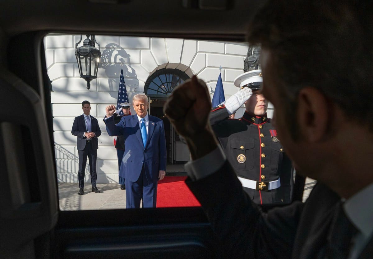 Macron llama a retirar inversiones europeas en EEUU tras los nuevos aranceles de Trump
