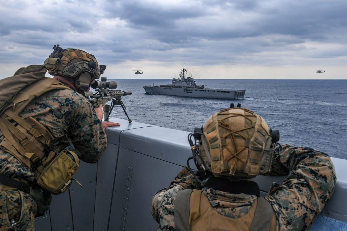 EEUU y Filipinas inician "pruebas de combate total"  en el mar de China Meridional