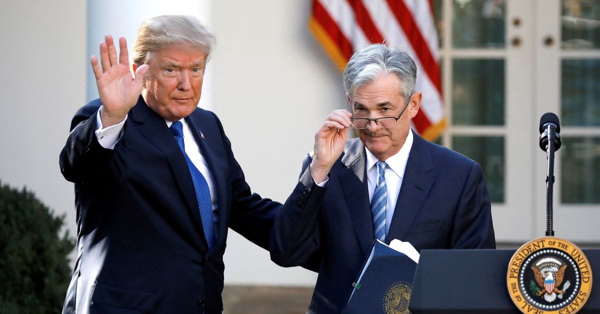 Trump retira sus amenazas al presidente de la Reserva Federal