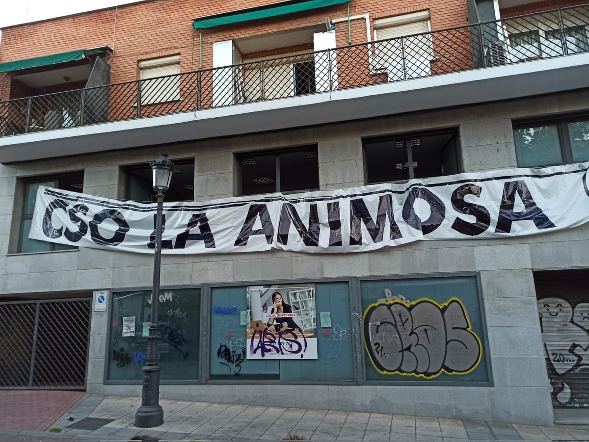 El Juzgado aplaza el desalojo del CSO La Animosa hasta el 26 de mayo