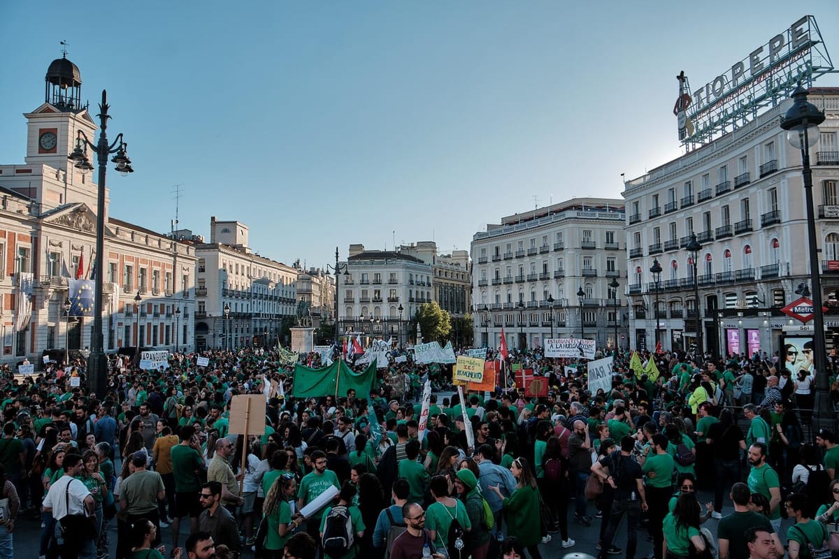 Huelga en toda la educación pública madrileña contra la infrafinanciación y la precariedad