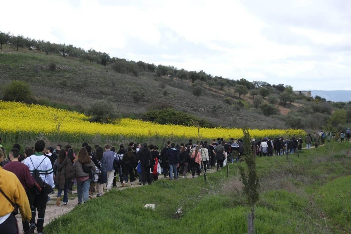 Ruta y talleres en la manaña del segundo día del 'Adelante'