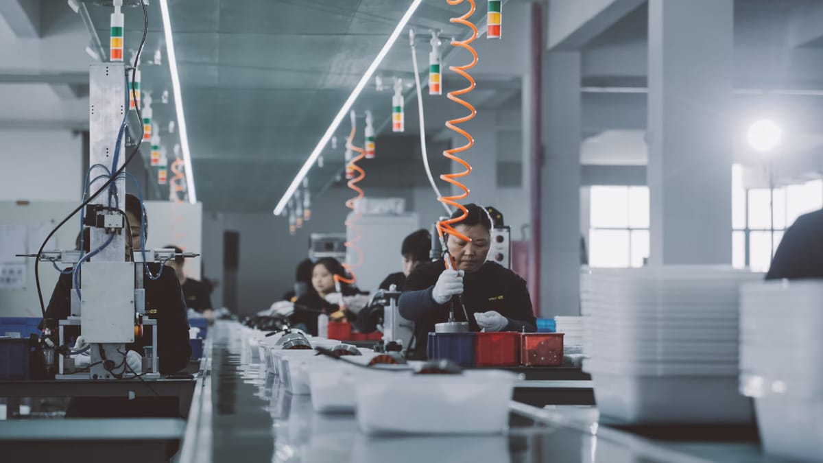 Los beneficios industriales en China crecen un 0,8% en el primer trimestre de 2025