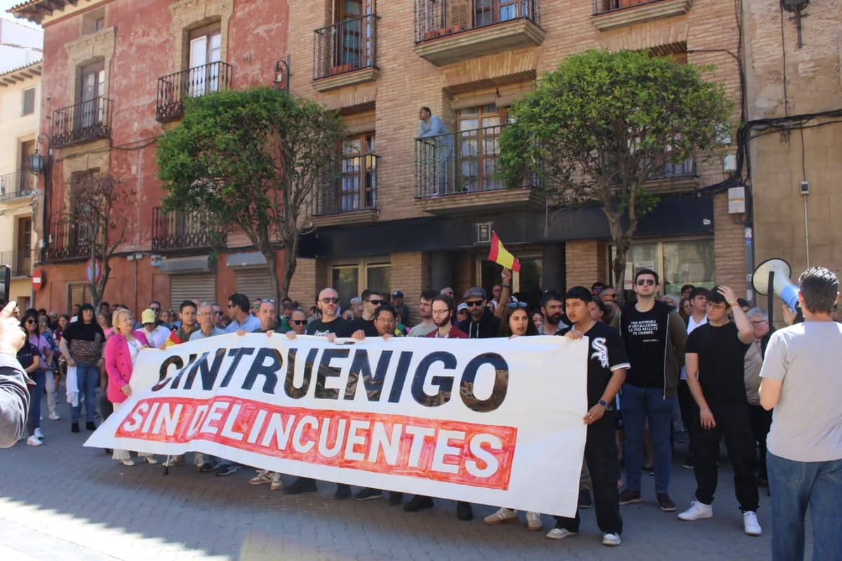Vox y Frente Obrero se movilizan juntos en Citruénigo