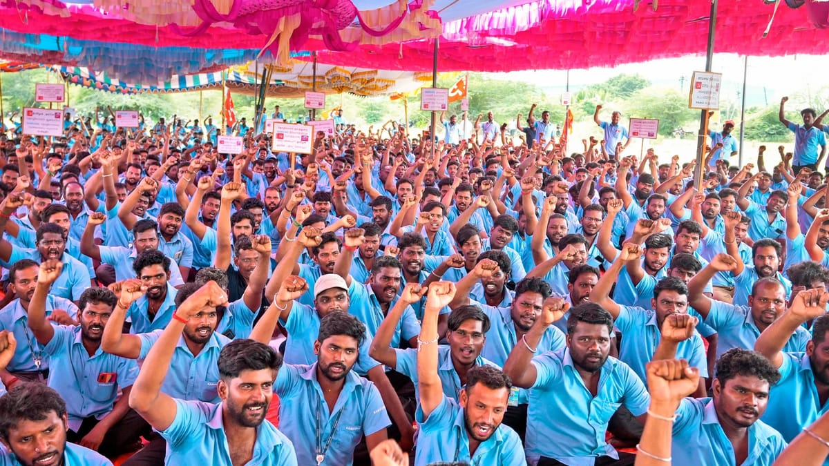 Victoria sindical de los trabajadores de Samsung en la India tras meses de lucha