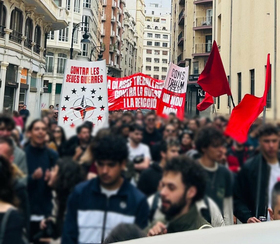 OJS celebra el 1 de mayo en València con un llamado a organizar la alternativa socialista