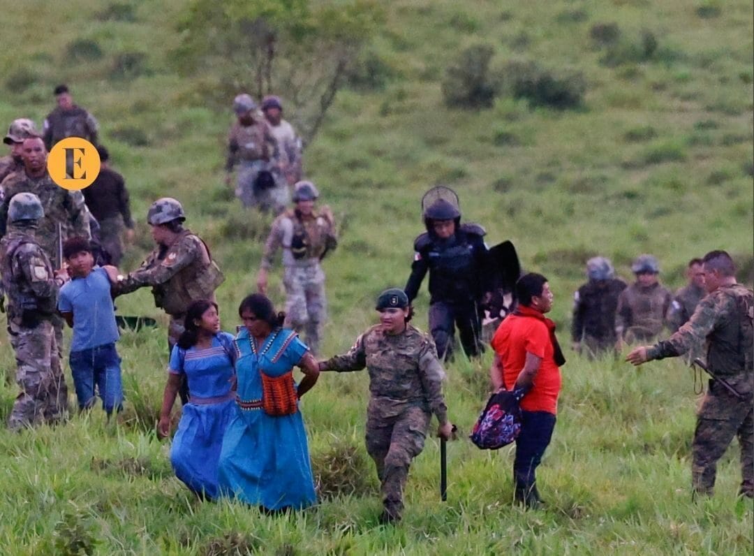 Represión policial a comunidades originarias en Panamá tras protestas