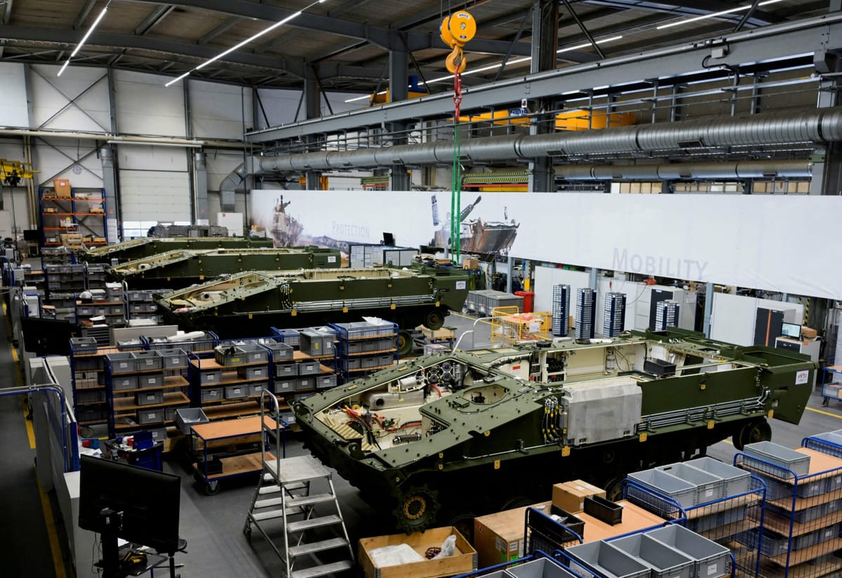 Rheinmetall incrementa su beneficio neto un 75% en el primer trimestre de 2025 y confirma previsiones de crecimiento