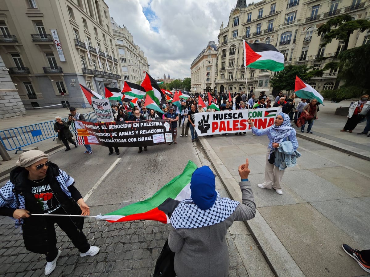 RESCOP exige al Gobierno español un embargo inmediato de armas a Israel