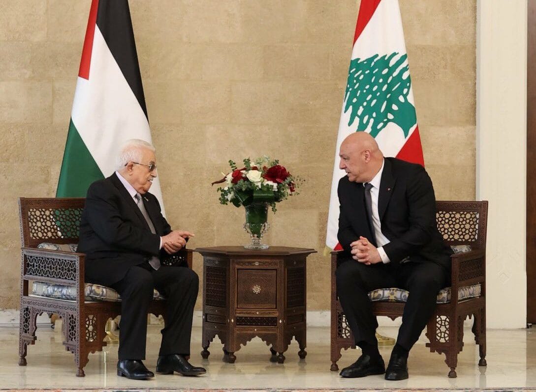 Abbas acuerda con el Gobierno libanés un plan para desarmar a la Resistencia Palestina