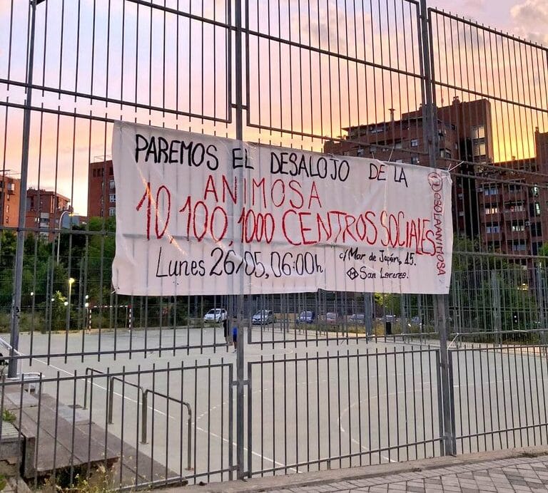 Suspendido sin nueva fecha el desalojo de La Animosa previsto para el 26 de mayo