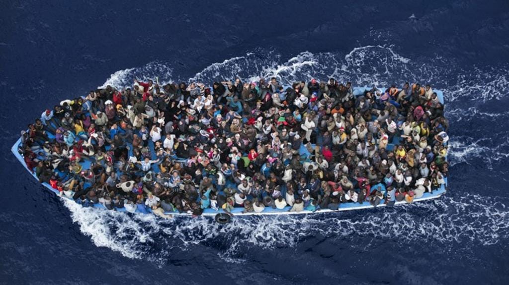 54 personas han estado atrapadas durante tres días en una plataforma del Mediterráneo