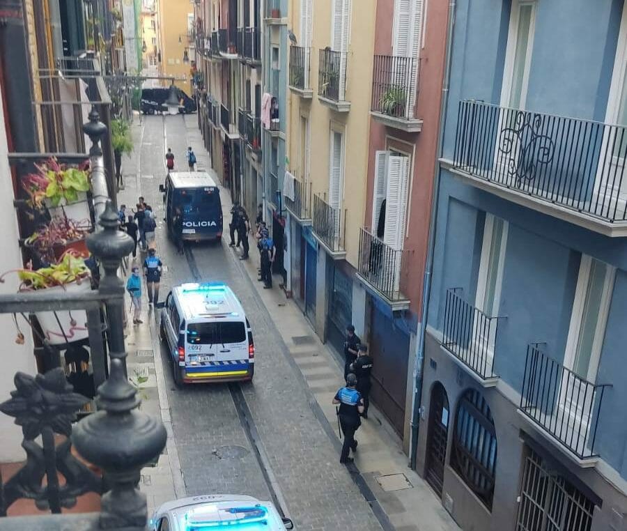 Ejecutan sin previo aviso el desahucio detenido la semana pasada en Iruñea
