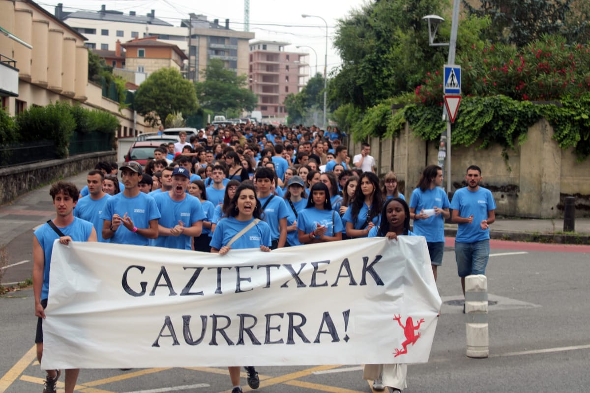 "Gracias a la respuesta de la juventud hemos conseguido mantener el Gaztetxe de Durango"