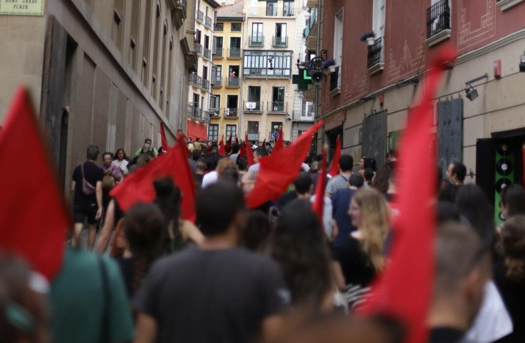 La Red de Autodefensa Laboral de Iruñerria llama a la movilización en Sanfermines contra la impunidad de empresas e instituciones