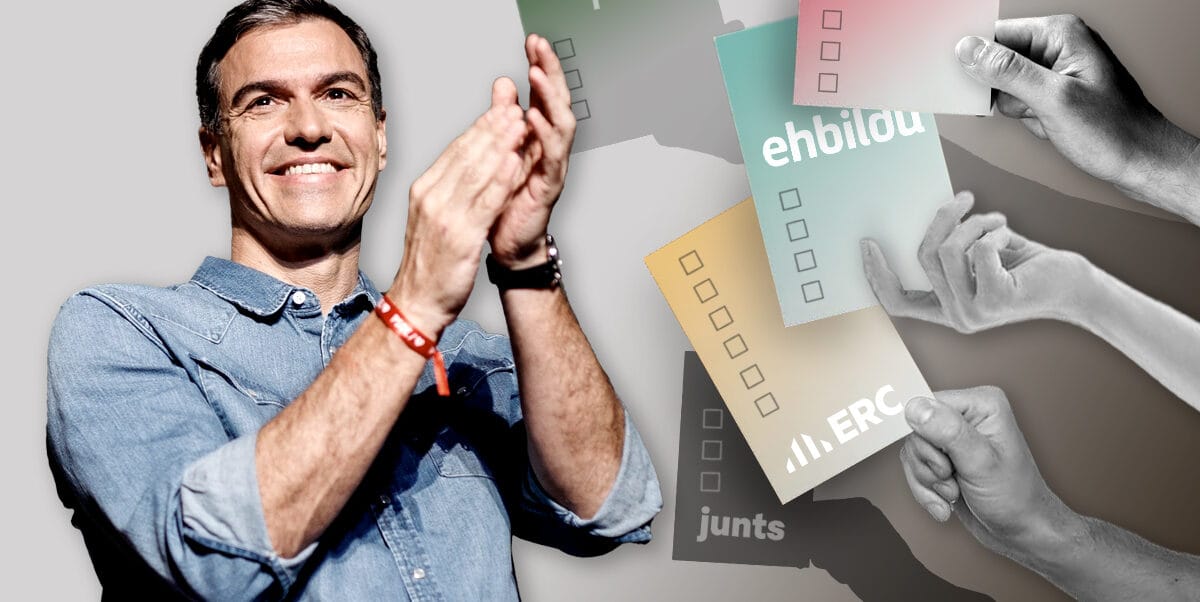 Sánchez reúne a ERC, Bildu, PNV y Coalición Canaria para revisar los pactos tras el escándalo