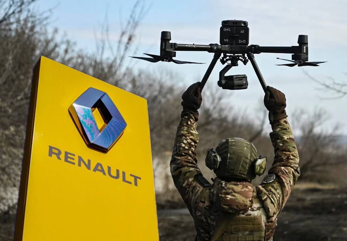 París acuerda con Renault la producción de drones militares en Ucrania