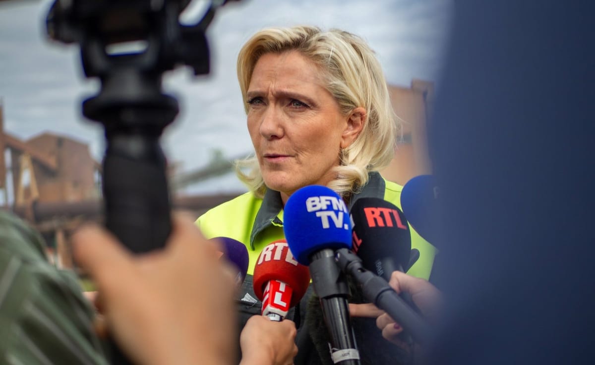 Multimillonarios franceses financian la estrategia política y mediática de Le Pen