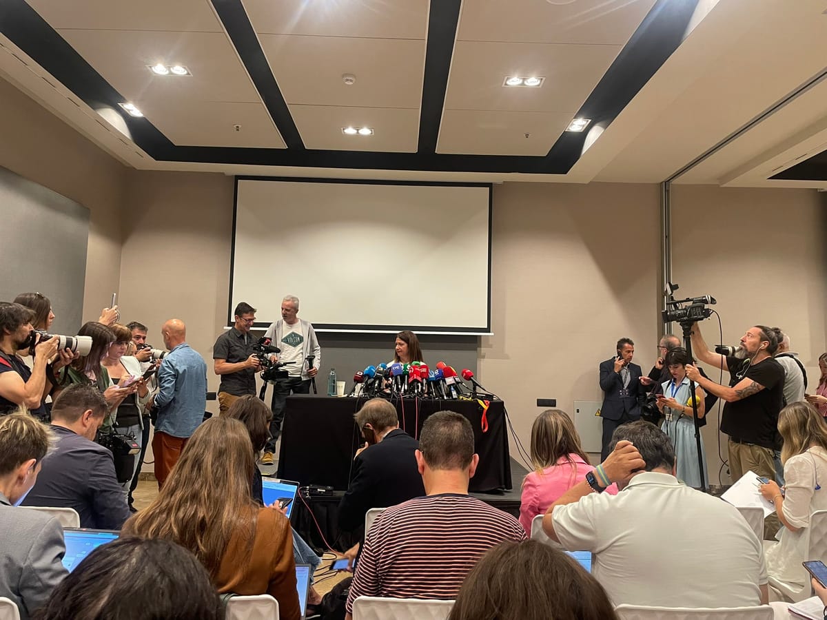 Leire Díez niega haber actuado a las órdenes del PSOE