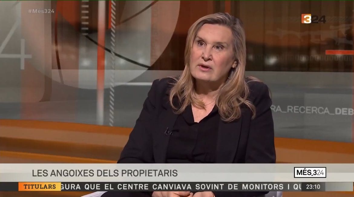Núria Garrido: “Tener inquilinos es como tener un hijo pequeño, es un incordio constante”
