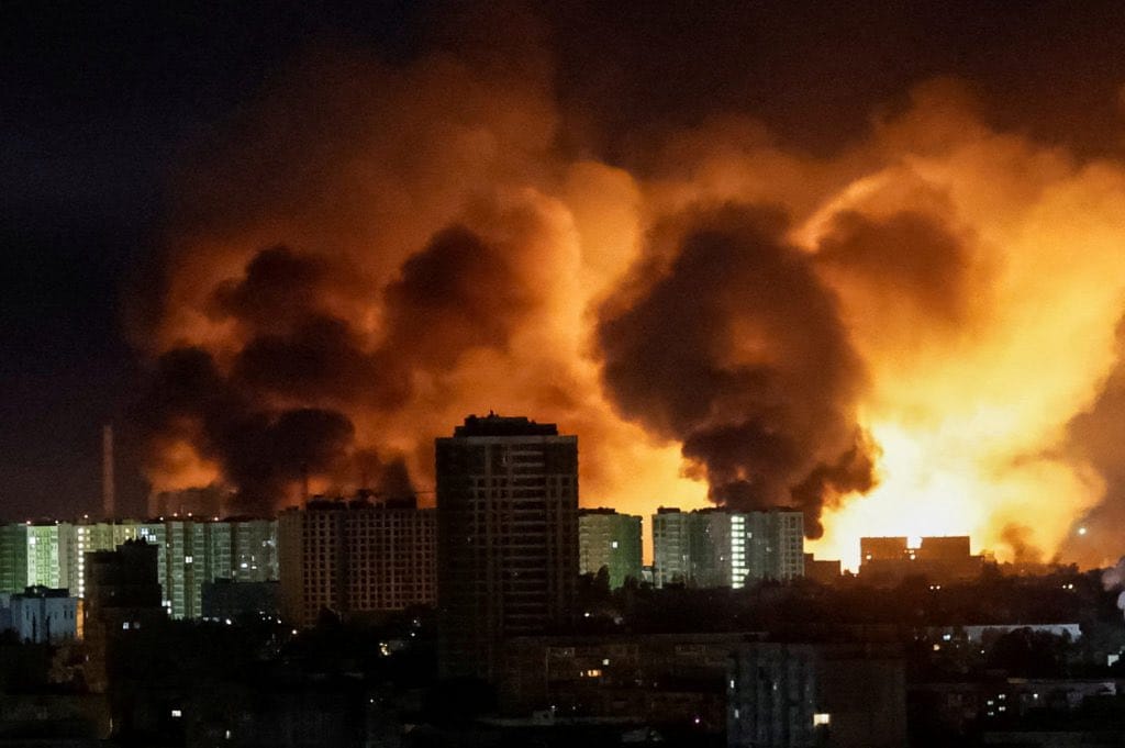 Rusia intensifica los ataques aéreos sobre Ucrania, con especial foco en Kiev y Odesa