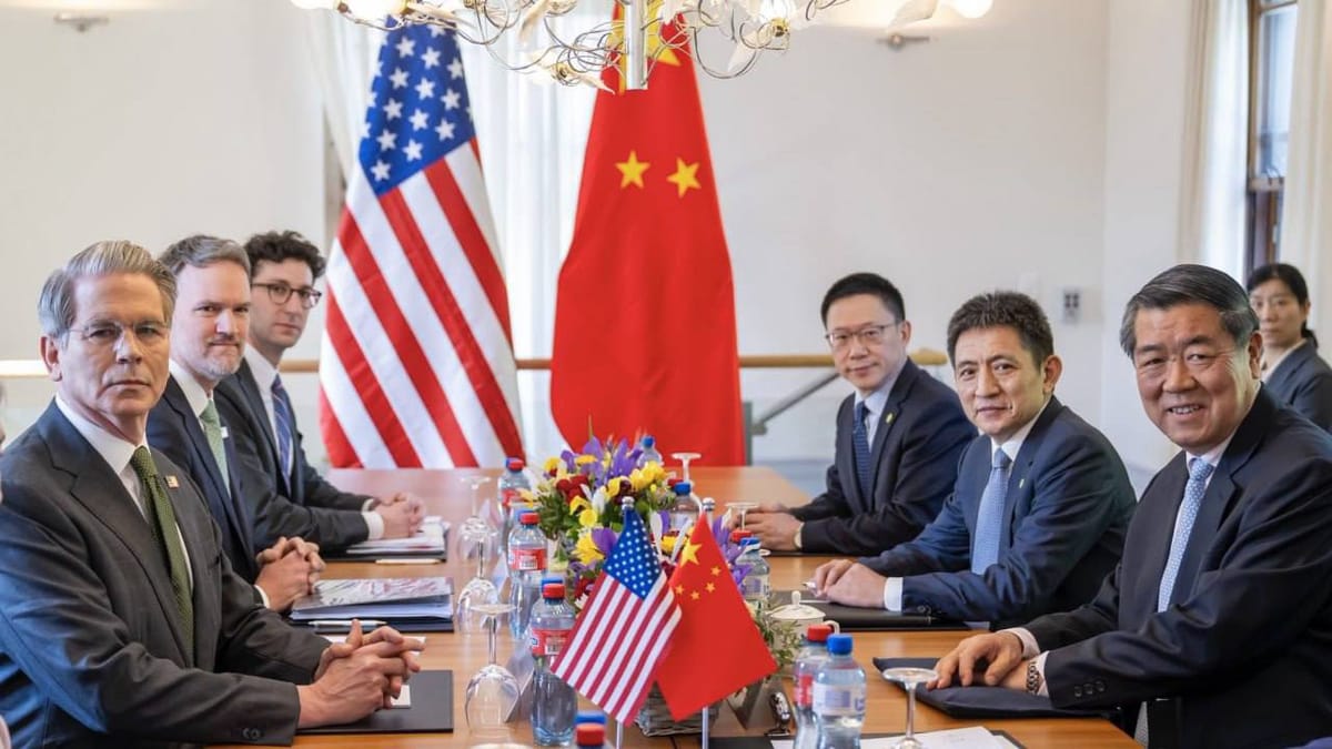 EEUU y China acuerdan un marco preliminar para rebajar la tensión comercial