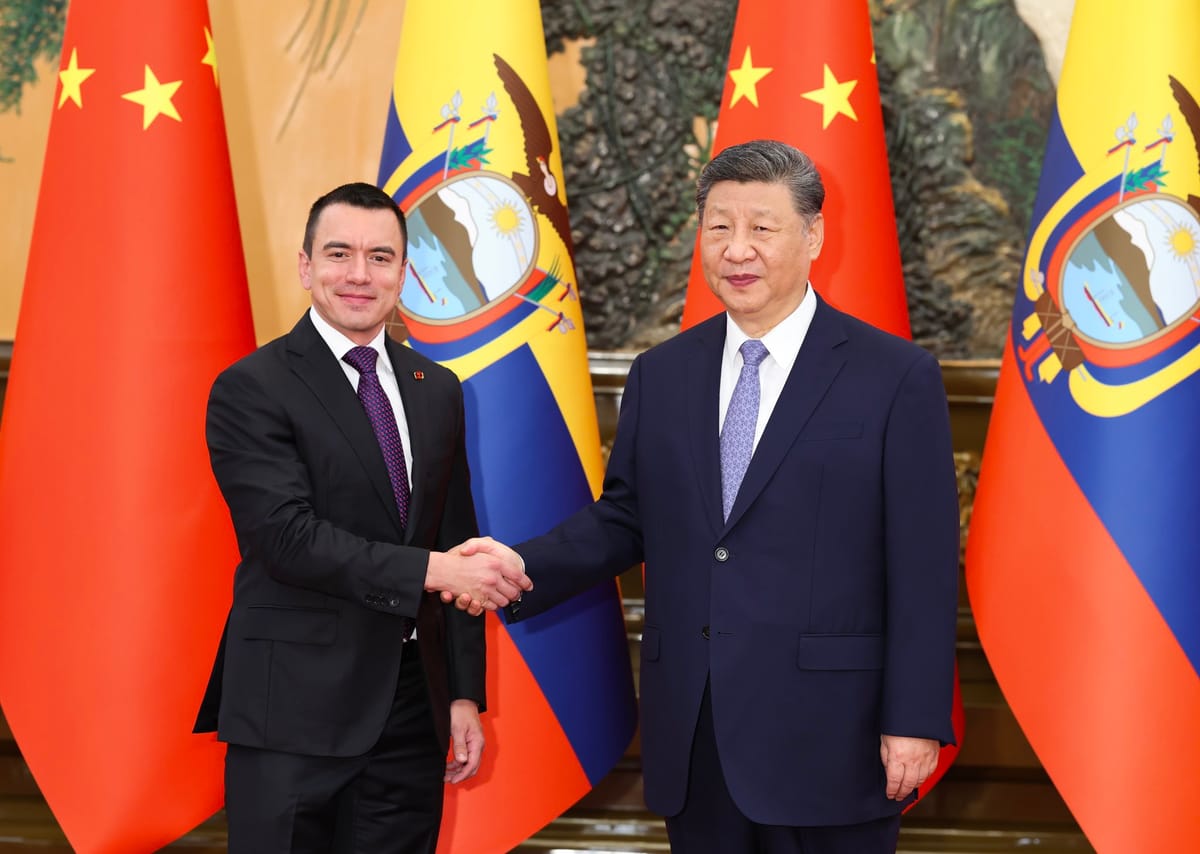 China y Ecuador firman un plan para reforzar la cooperación bajo las Nuevas Rutas de la Seda