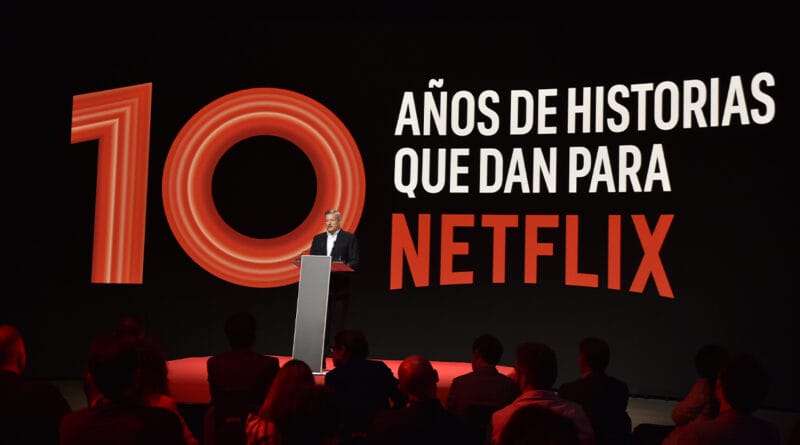 Netflix anuncia una inversión de 1.000 millones de euros en el Estado español entre 2025 y 2028