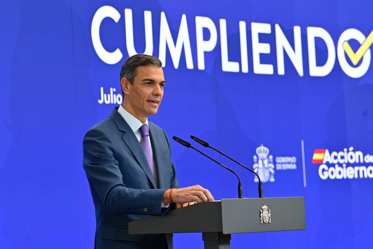 Sánchez saca pecho con la renta de los hogares, pero el aumento per cápita es el cuarto peor de la OCDE desde 2007