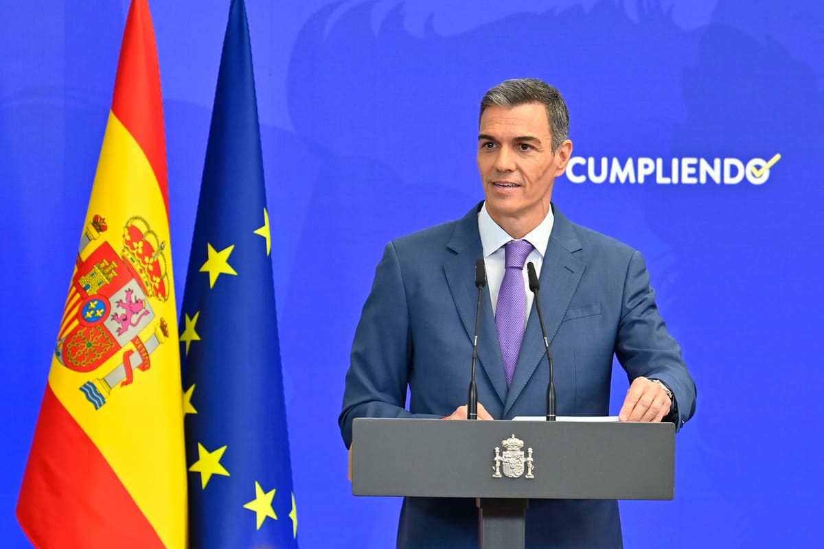 Sánchez anuncia nuevos presupuestos para 2026
