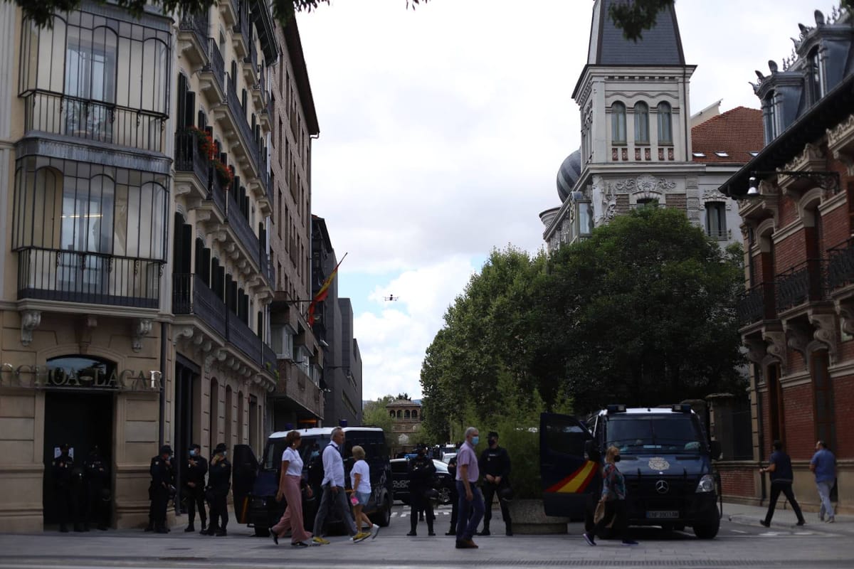 La Policía controlará Iruñea con drones durante los Sanfermines