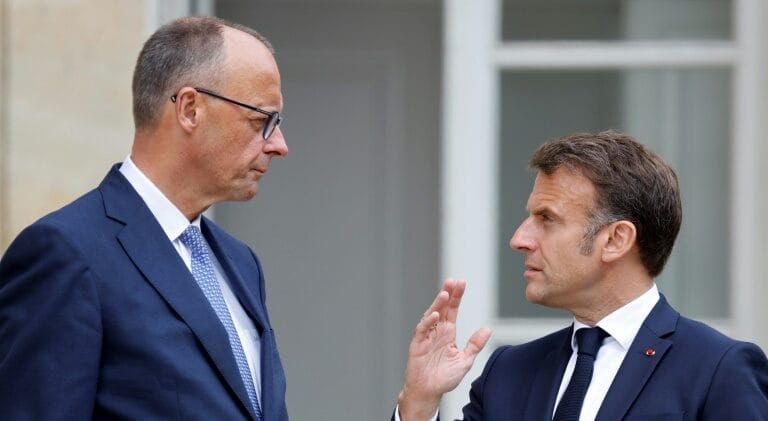 Macron y Merz abordan el acuerdo UE-Mercosur y la amenaza de aranceles de Trump