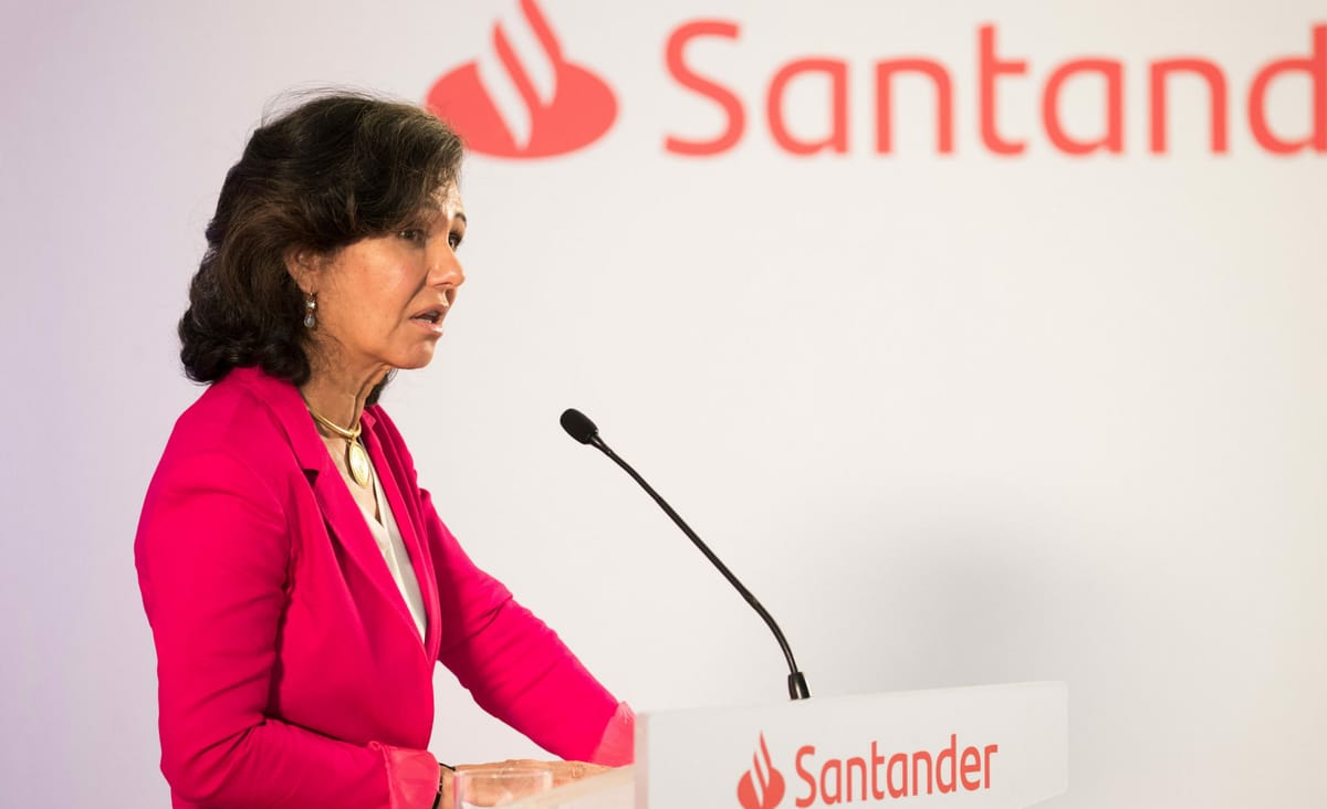 Banco Santander registra beneficio récord de 6.833 millones hasta junio