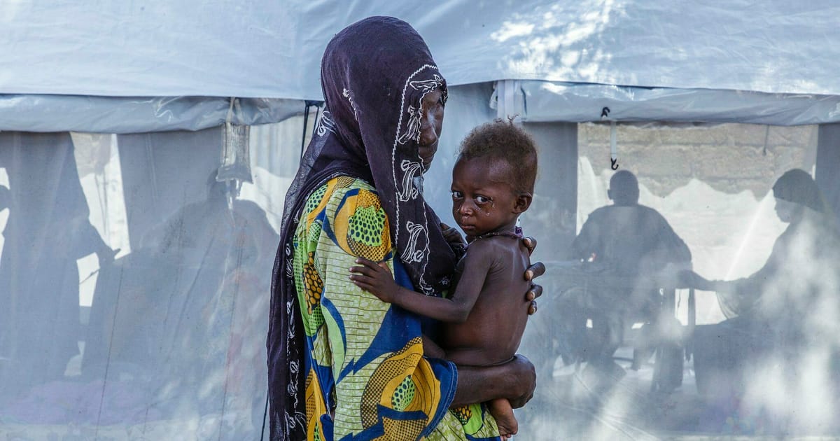 652 niños muertos por malnutrición en seis meses en Nigeria