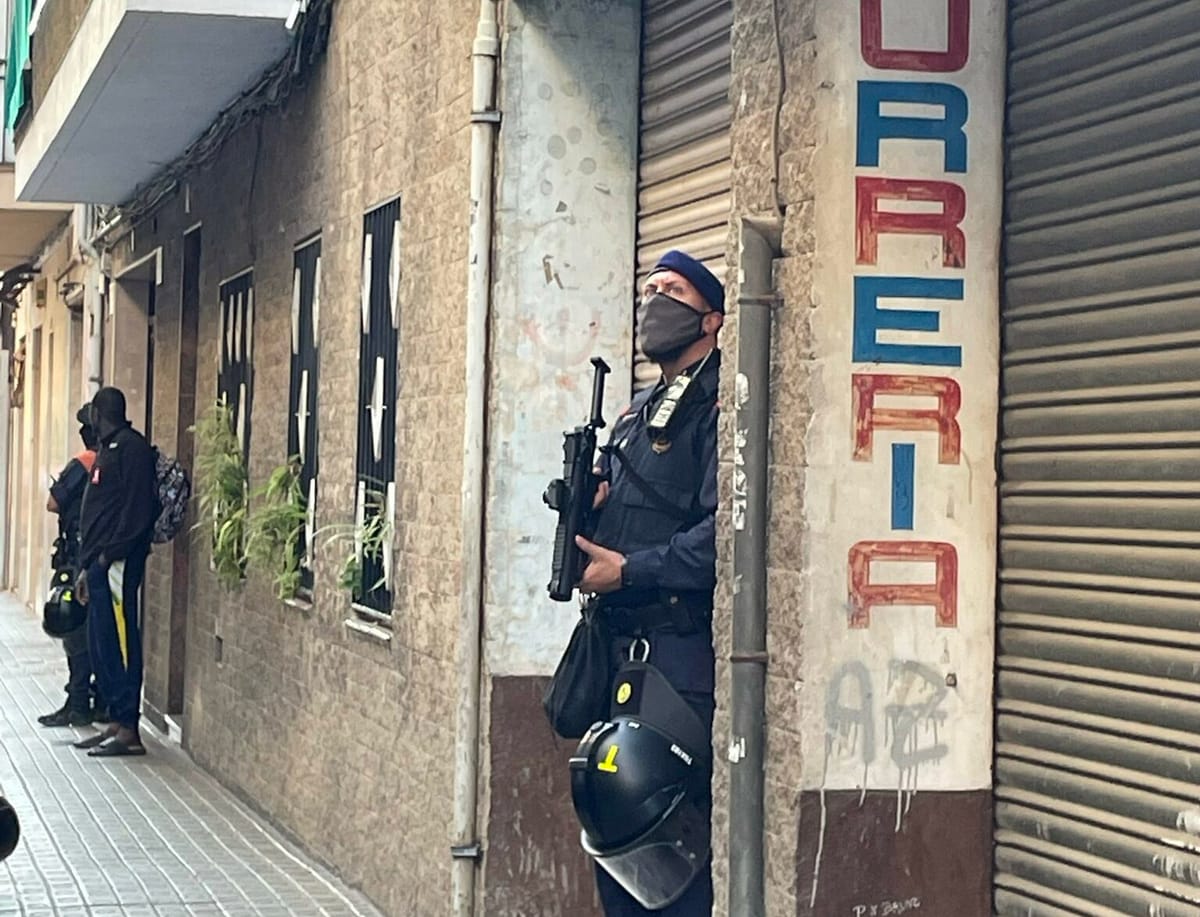 Desahucio de un vecino de 60 años en Mataró en plena ola de calor